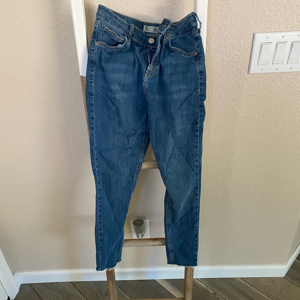 Topshop High Rise Super Skinny Jeans